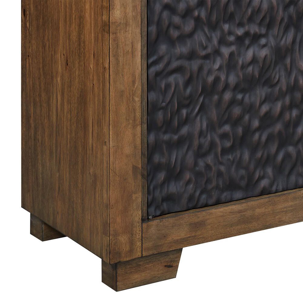 Ashley Rosswain 80&quot; TV Stand in Warm Brown, , large