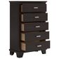 Ashley Covetown 5-Piece Twin Bedroom Set in Dark Brown, , large