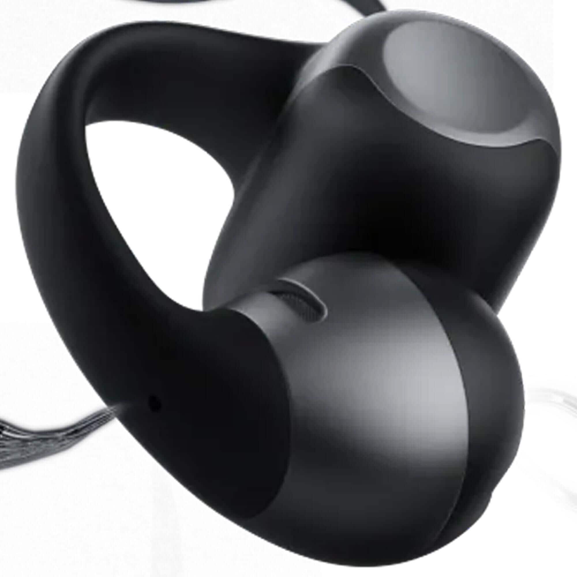 Shokz OpenDots One Open-Ear Clip-On True Wireless Earbuds in Black