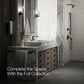 Kohler Avid Widespread Bathroom Sink Faucet in Matte Black, , large