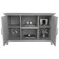 Bush Key West 2-Door Accent Cabinet in Cape Cod Gray, , large