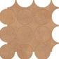 Dal-Tile Rekindle Terracotta 13.5" x 13.5" Canvas Dot Porcelain Mosaic Sheet, , large