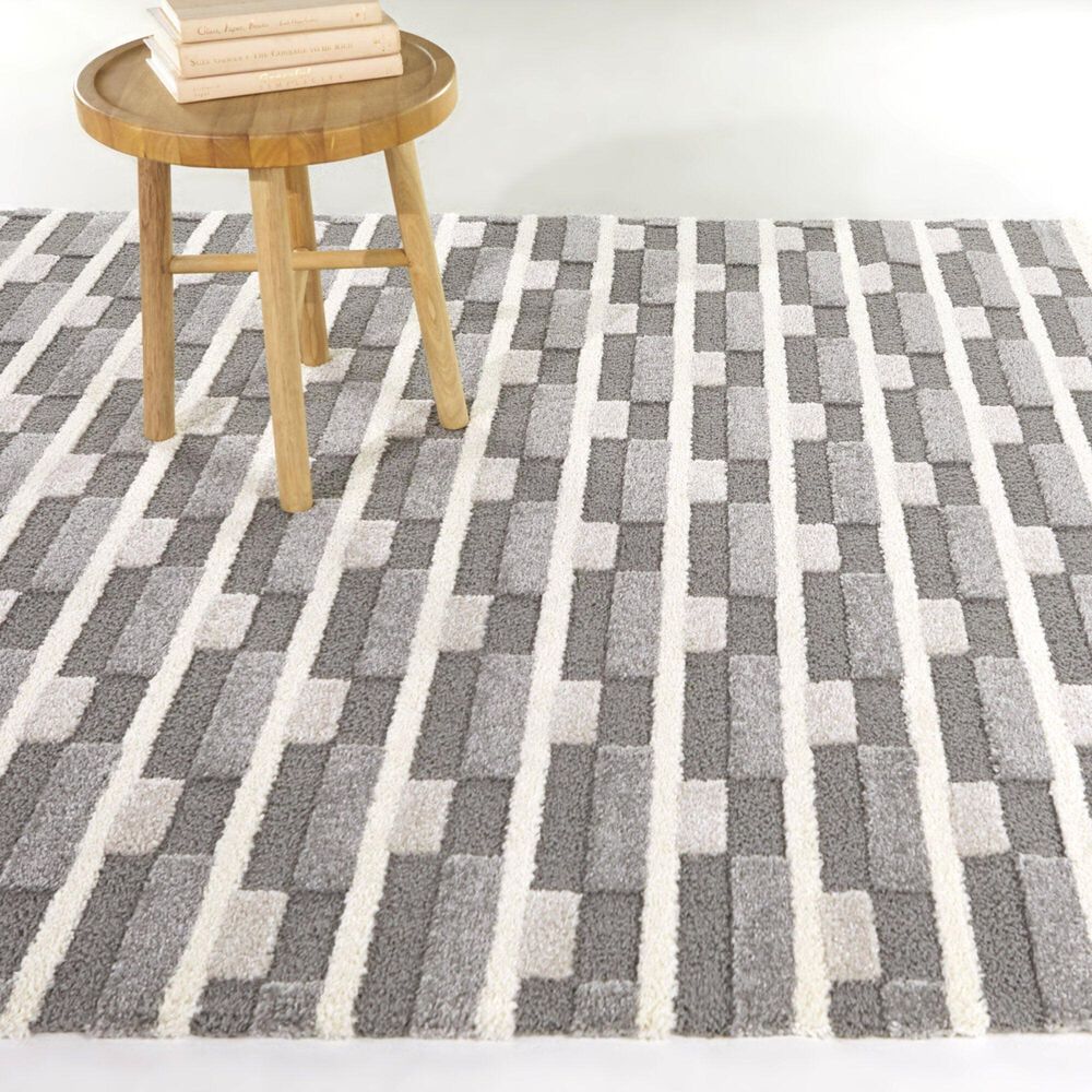 Balta Rugs Bryant 5&#39;3&quot; x 7&#39; Grey Area Rug, , large