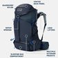 YETI Skala 50L Women"s Hiking Backpack in Classic Navy - XS/S, , large