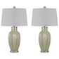 Cal Lighting Rovigo Glass Table Lamp in Ivory (Set of 2), , large