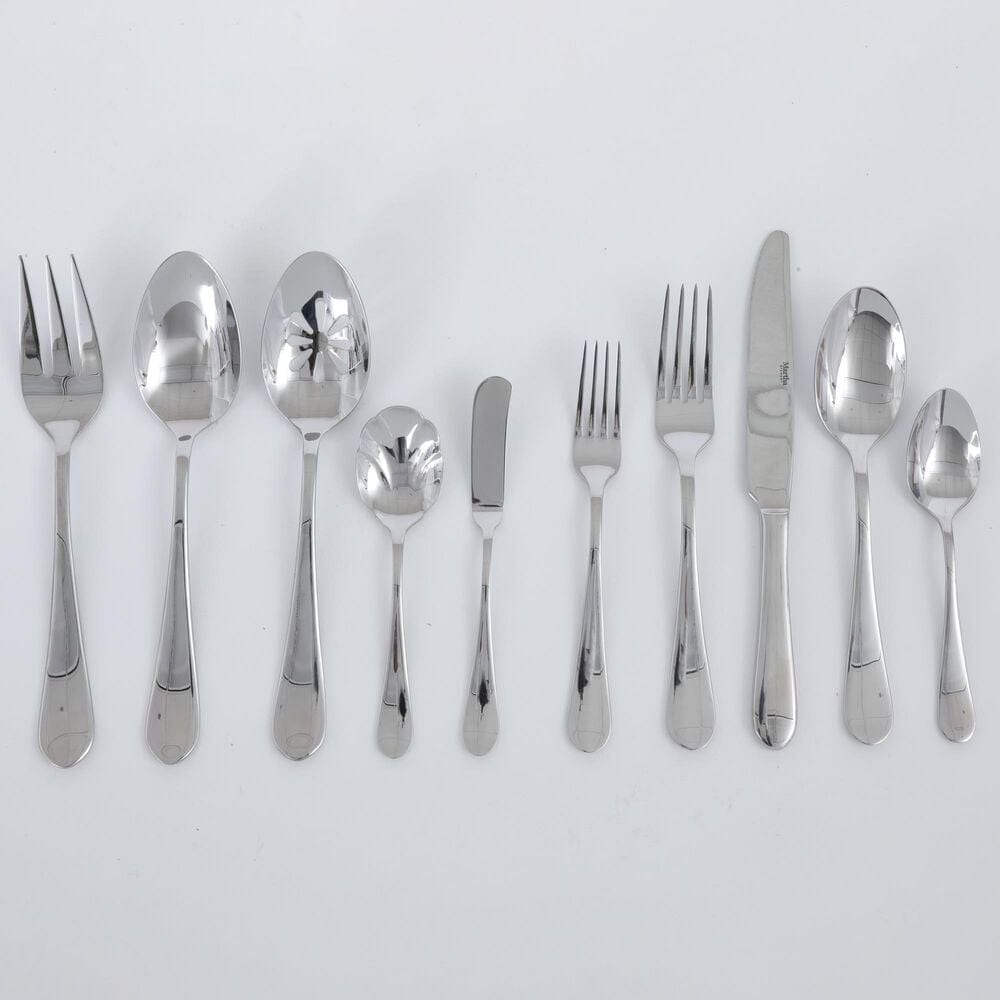 Gibson Overseas, Inc Alness 45-Piece Flatware Set in Stainless Steel, , large