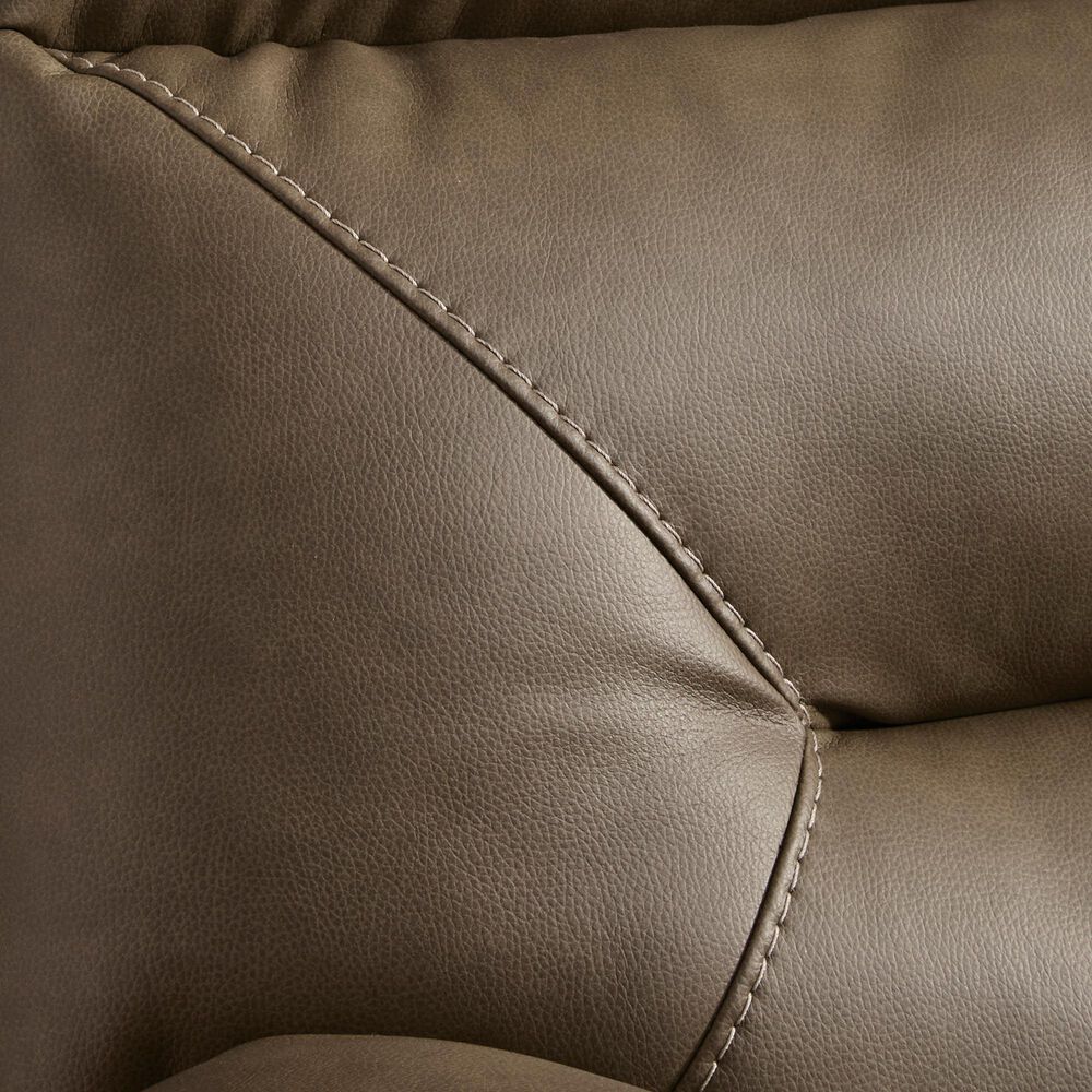 Ashley Elksworth Manual Rocker Recliner in Biscotti, , large