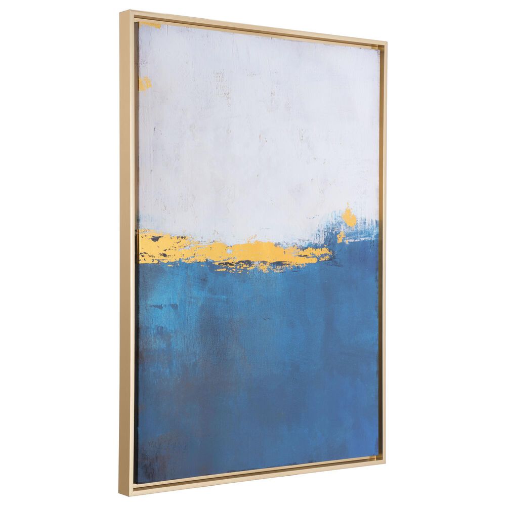 Zuo Modern Azure Canvas Wall Art in Blue, , large