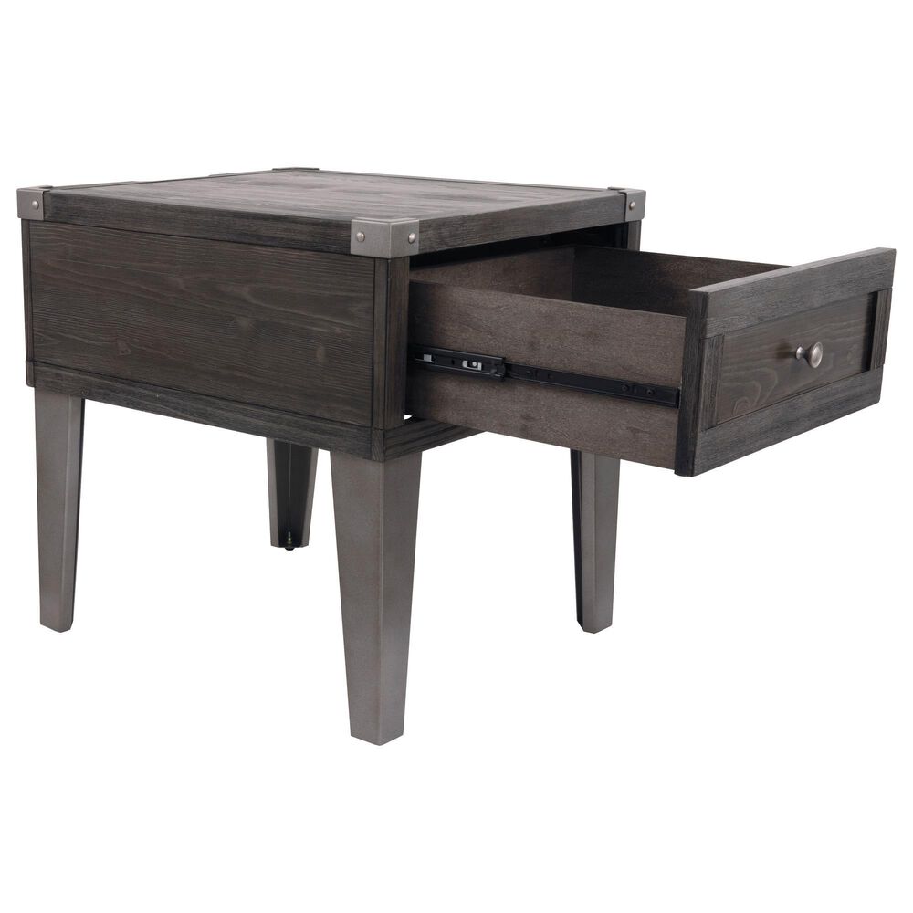Ashley Todoe End Table in Dark Gray, , large