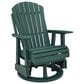 Ashley Shell Beach Patio Swivel Glider Chair in Green, , large