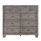 Davis International Traditional Master Chest in Gray, , large