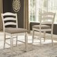 Ashley Realyn Counter Stool Set of 2 in Chipped White, , large
