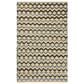 Safavieh Montauk 4" x 6" Gold, Blue and Black Area Rug, , large