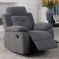 Titanic Furniture Bellinda Manual Recliner in Gray, , large