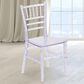 Flash Furniture Hercules Kids Chiavari Chair in Transparent Crystal, , large
