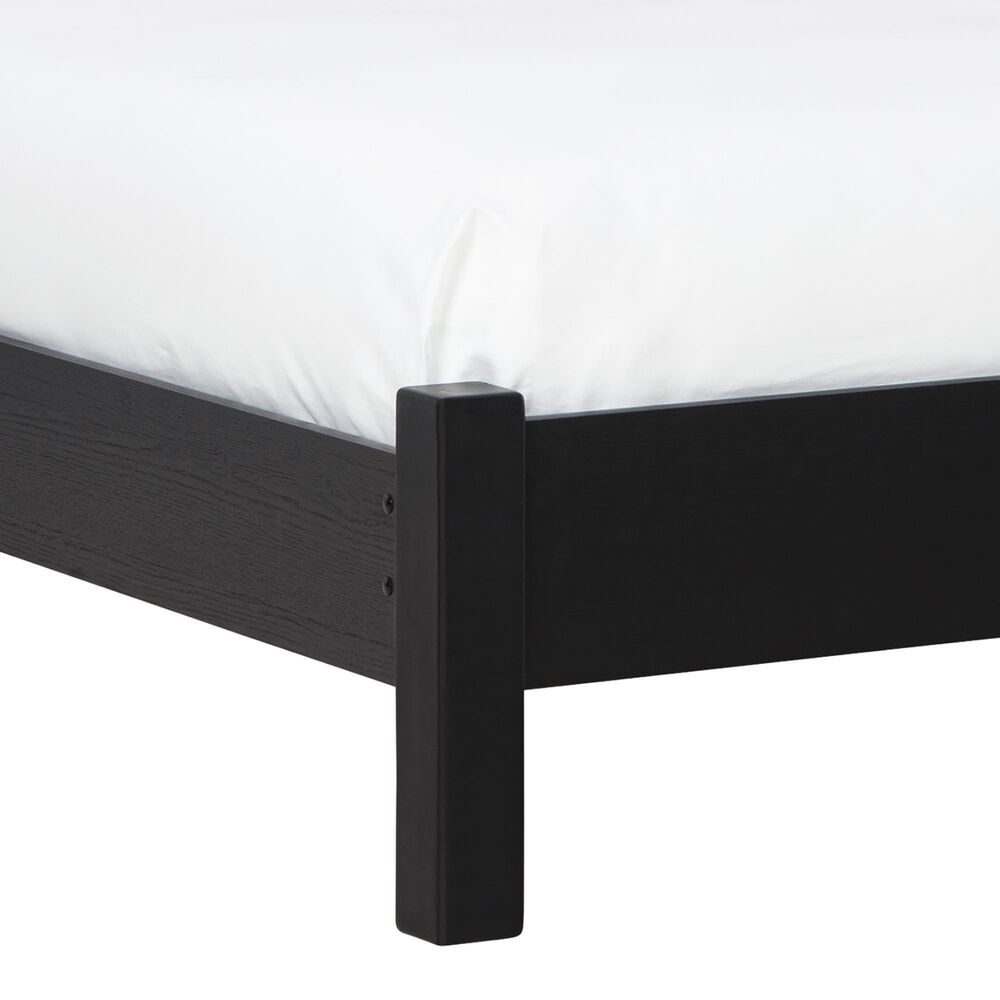 Ashley Danziar Queen Slat Panel Bed in Matte Black, , large