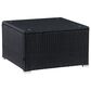 CorLiving Parksville Patio Square Coffee Table in Black, , large