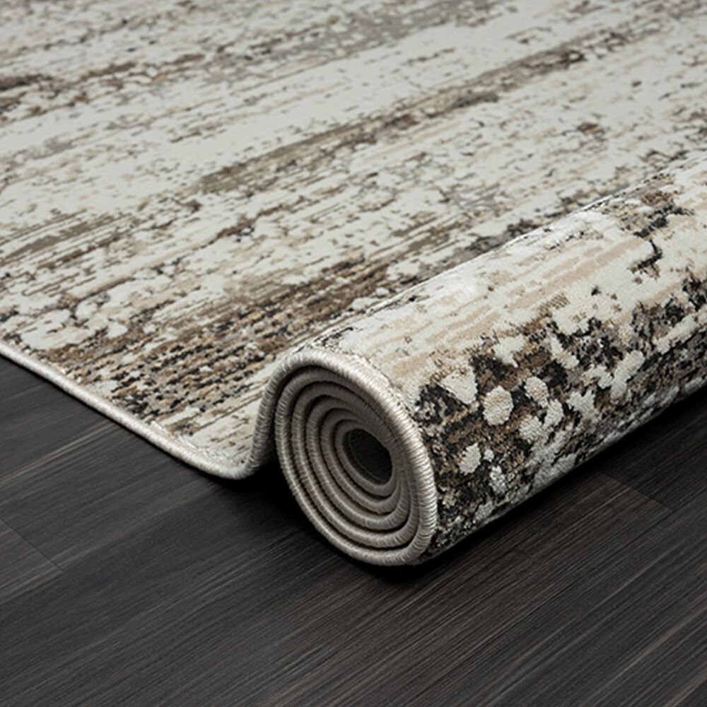 L&amp;R Resources Brisbane Dark Gray 7&#39;9&quot; x 9&#39;9&quot; Area Rug, , large