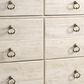 Signature Design by Ashley Willowton 4 Piece Full Storage Bed Set in Whitewash, , large