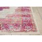 Nourison Passion PSN03 8" x 10" Ivory and Fushia Area Rug, , large