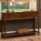 Linon Home Decor Mcghie Console Table in Hazelnut Brown, , large