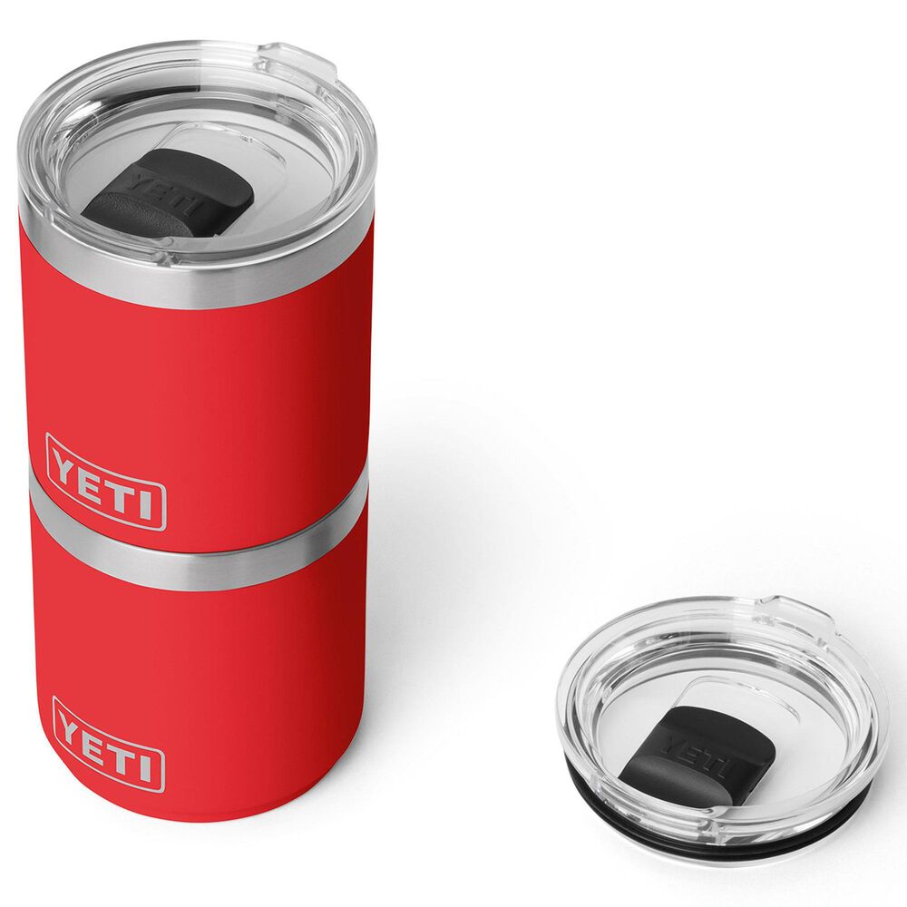 YETI Rambler 10 Oz Stackable Lowball 2.0 with MagSlider Lid in Rescue Red, , large
