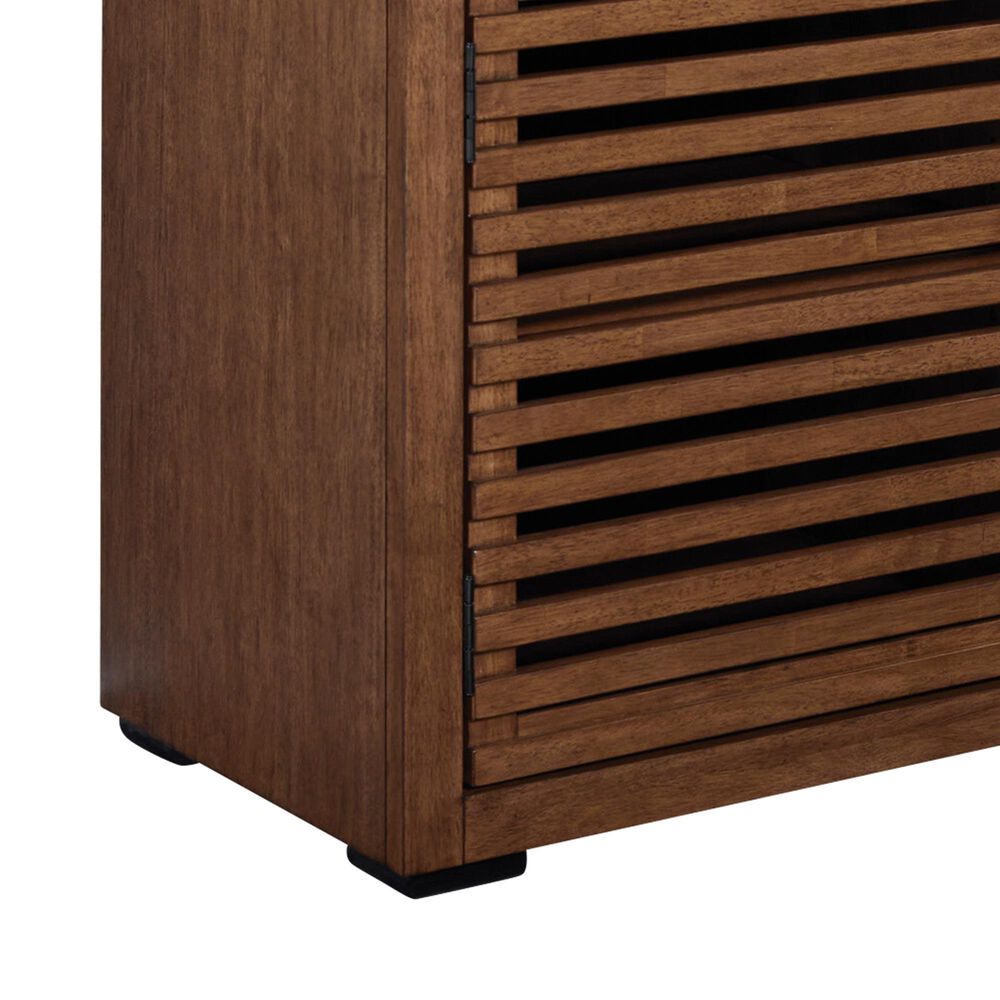 Ashley Kallari Credenza Desk in Warm Brown and Matte Black, , large