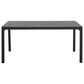 Linon Home Decor Holland 64" Outdoor Dining Table in Black, , large