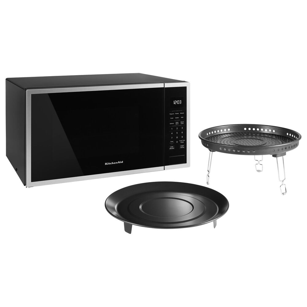 Whirlpool 1.5 Cu. Ft. Countertop Microwave in PrintShield Stainless Steel, , large
