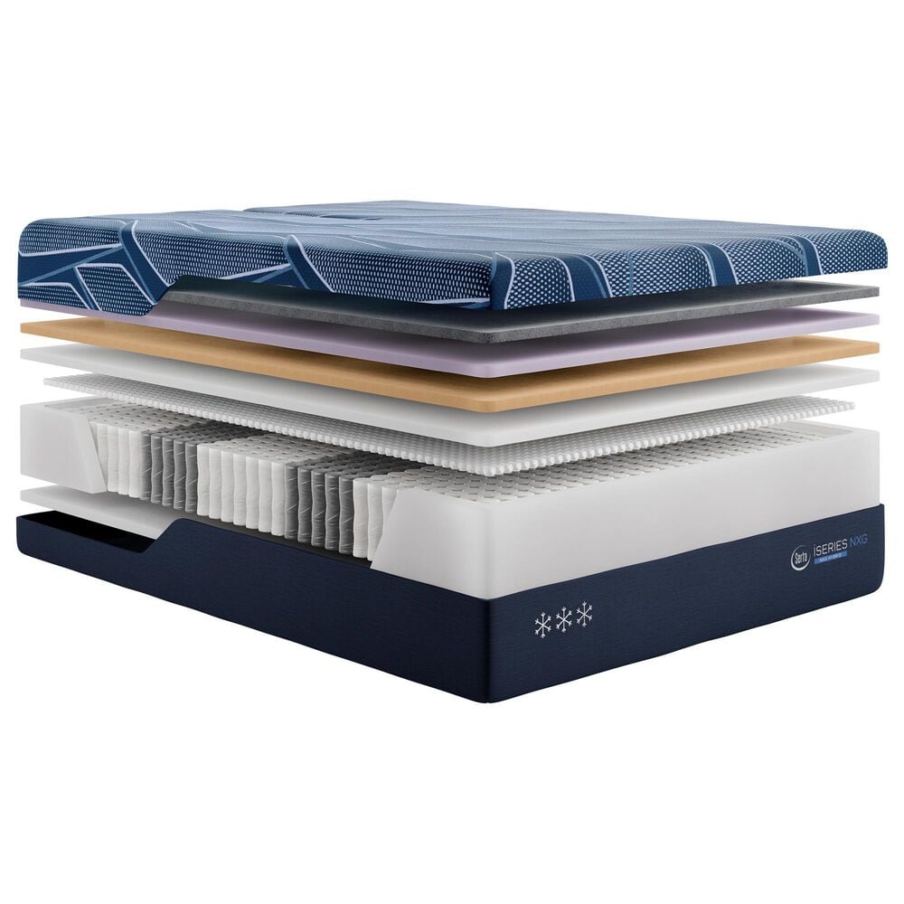Serta iSeries NXG 3500 Hybrid Firm Flex Head King Mattress, , large