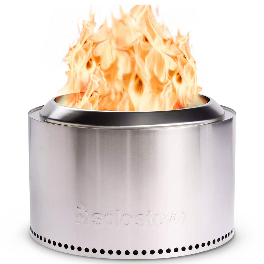 SoloStove Yukon Fire Pit with Stand 2.0 in Stainless Steel, , large