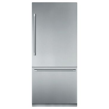 Thermador 36" Professional Handle Bottom Freezer Refrigerator in Stainless Steel, , large