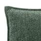 Chanasaya 20" Square Textured Accent Throw Pillow in Green, , large