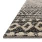 Loloi Emory 9"2" x 12"7" Graphite and Ivory Area Rug, , large