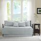 Hampton Park Quebec 6-Piece Reversible Daybed Cover Set in Grey, , large