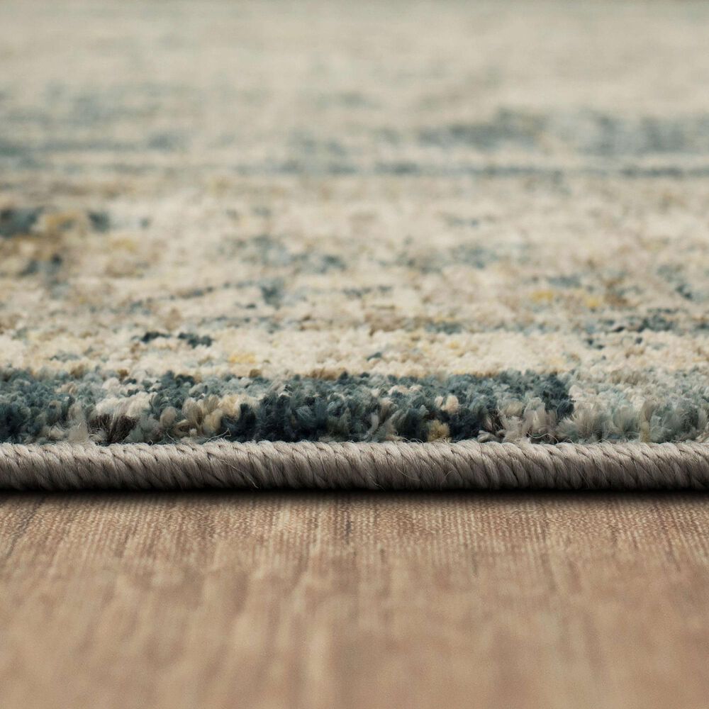 Karastan Marash Ezine 9&#39; x 12&#39;2&quot; Blue Area Rug, , large