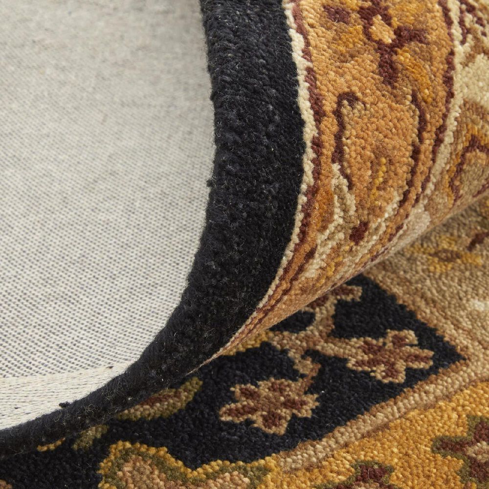 Feizy Wagner 8943F 8&#39; x 10&#39; Black and Multicolor Area Rug, , large