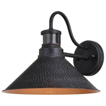 Vaxcel International Co. Ltd. Outland 1-Light Outdoor Wall Mount in Aged Iron and Light Gold, , large