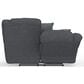 Catnapper Trifecta Power Reclining Rocking Loveseat in Smoke, , large