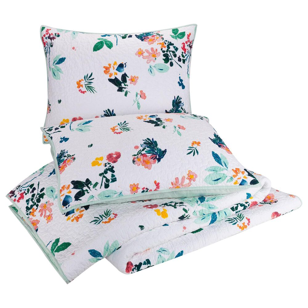Peking Handicraft Daydreaming 3-Piece Full/Queen Quilt Set, , large