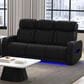 Mayberry Hill Prime Time Power Reclining Sofa in Jett Black, , large