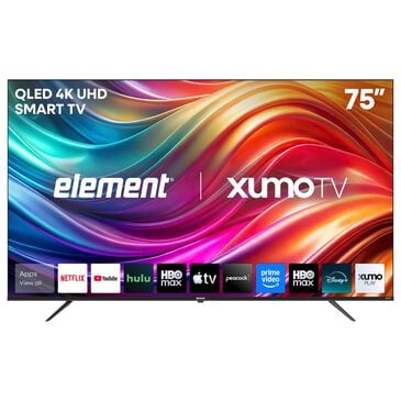 Element 75" Class QLED 4K UHD in Black - Smart Xumo TV, , large