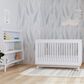 Eastern Shore Rowan Cottage Crib in Ash Linen White, , large