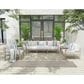 Nourison Courtyard Ivory and Silver 2"2" x 8" Indoor/Outdoor Runner, , large