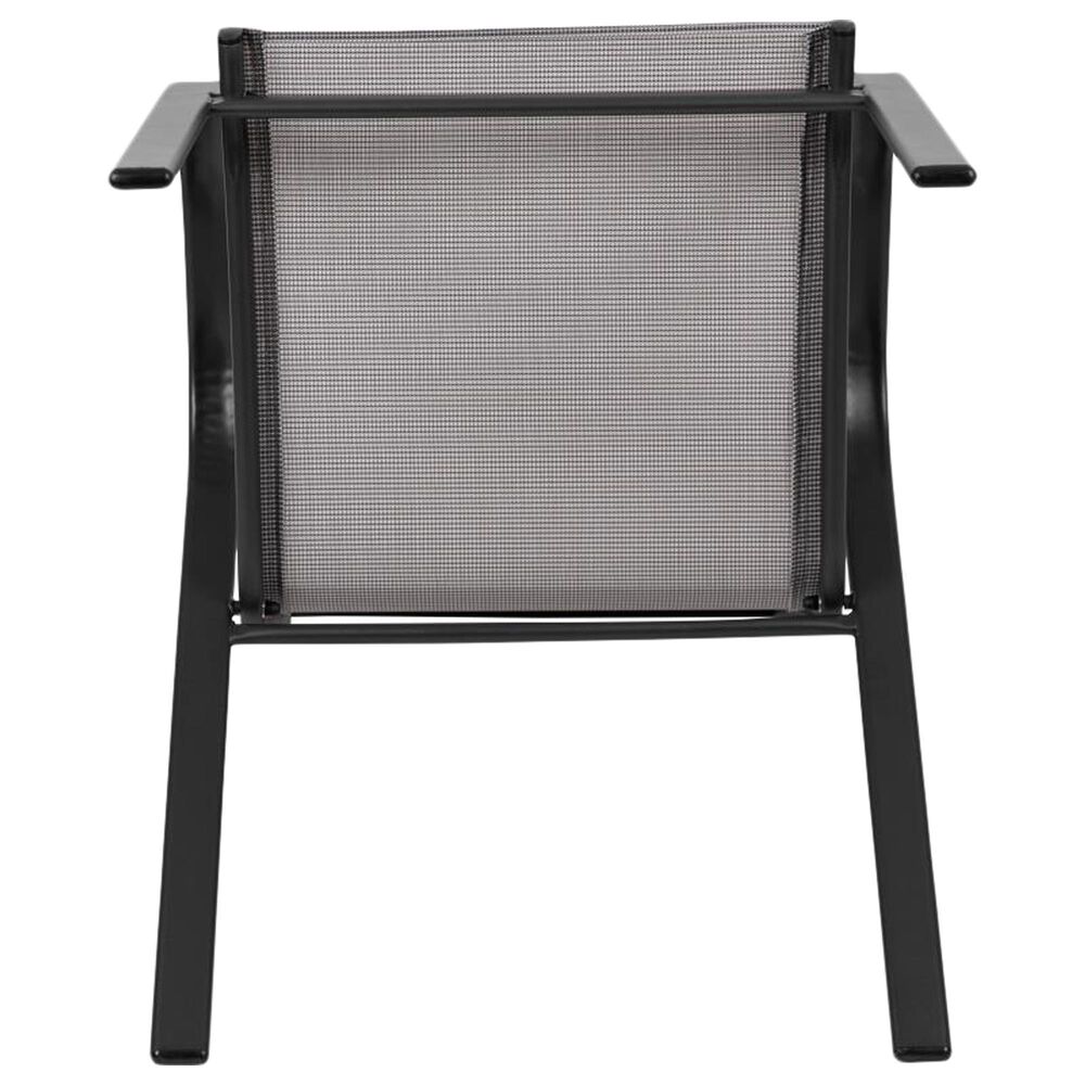 Flash Furniture Brazos 7-Piece Patio Dining Set in Black, , large
