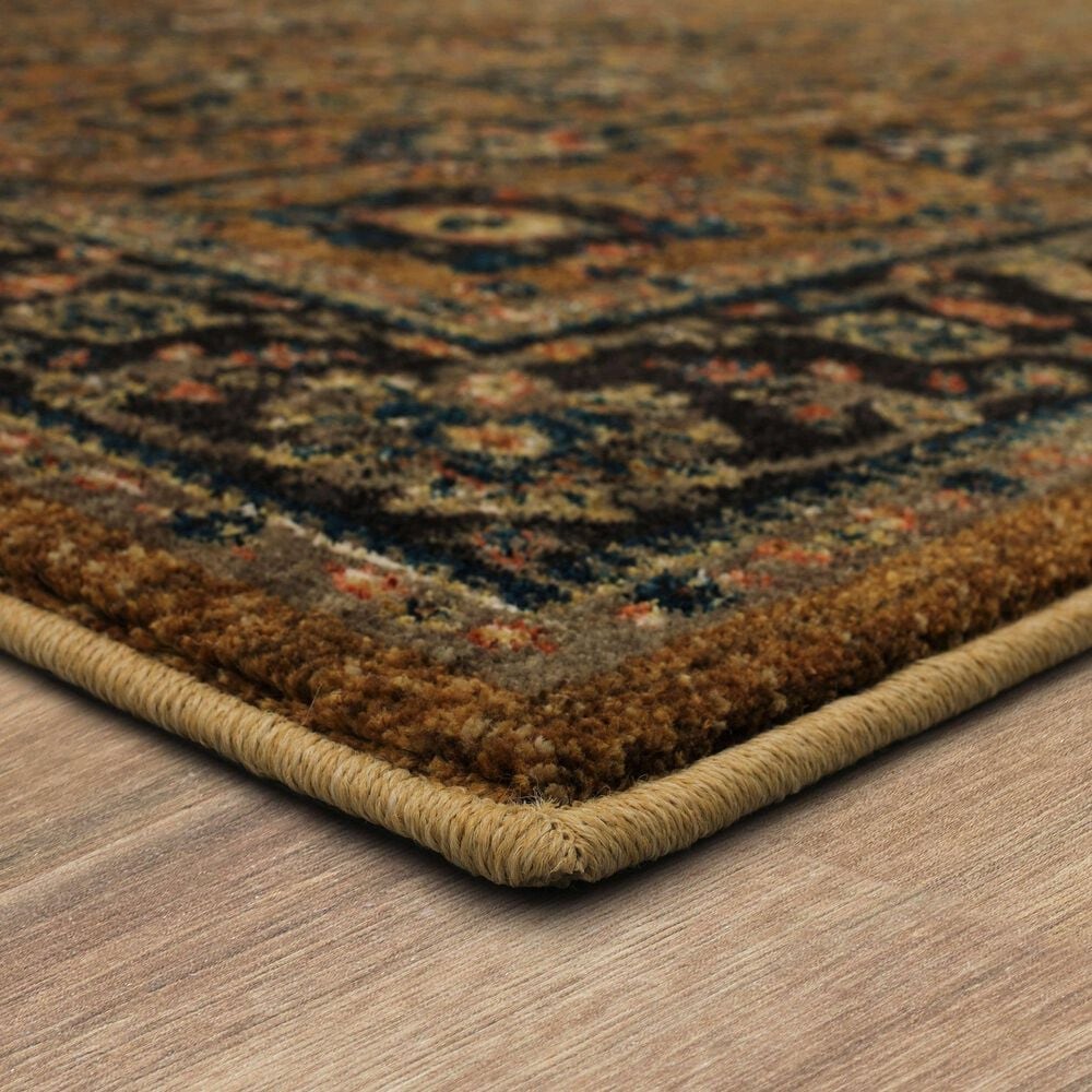 Karastan Spice Market Myanmar Tobacco 12' x 15' Area Rug, , large