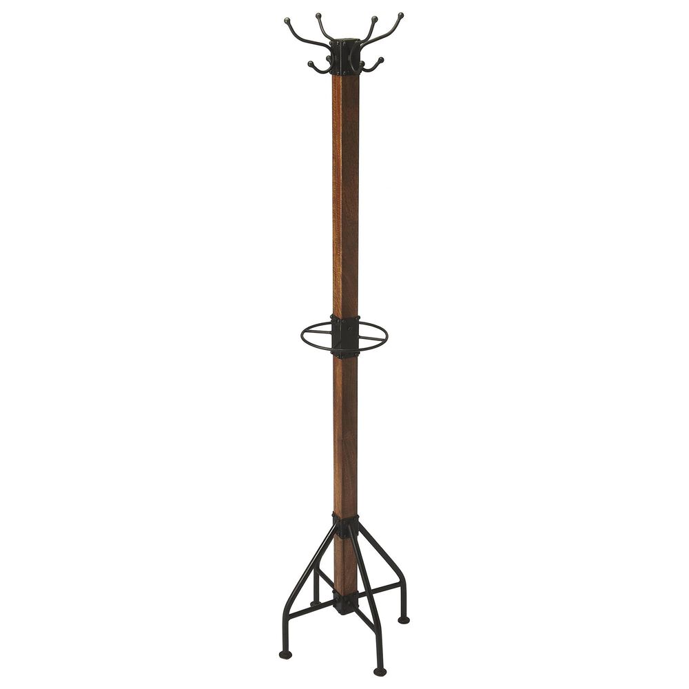 Butler Mountain Lodge Costumer Coat Rack in Espresso, , large