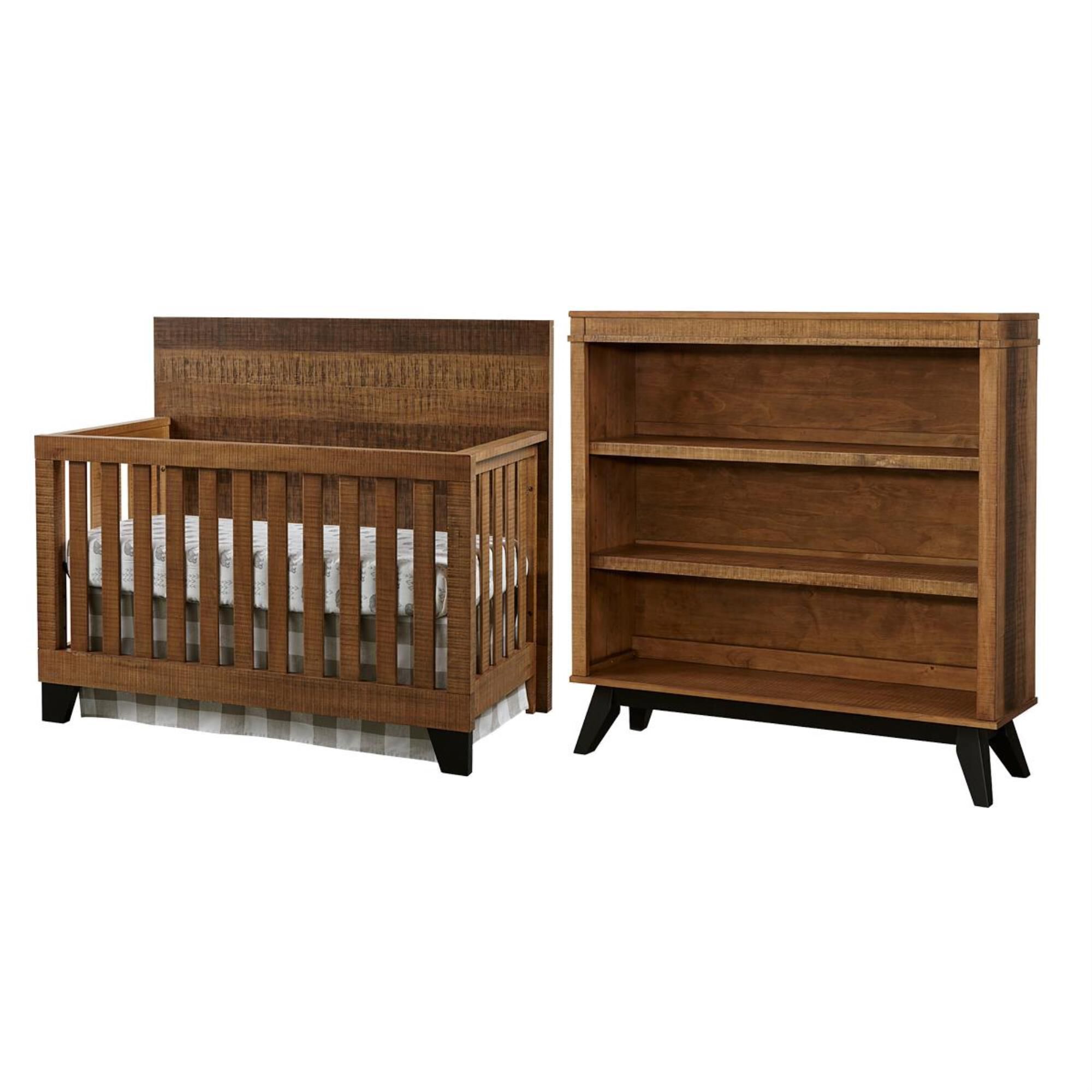 Eastern Shore Urban Rustic 2 Piece Nursery Set in Brushed Wheat