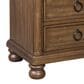 Ashley Rowlenstown 3 Drawer Nightstand in Medium Brown with Outlet and USB Ports, , large