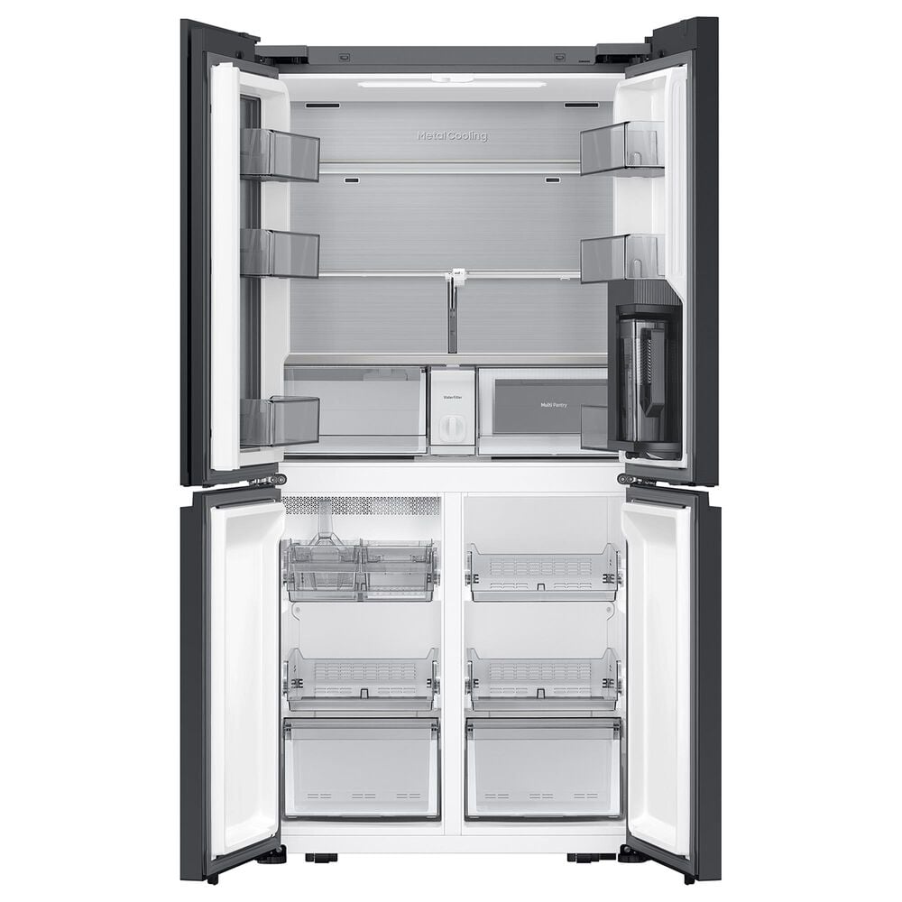 Samsung 22.8 Cu. Ft. Counter Depth 4-Door French Door Refrigerator in White Glass, , large